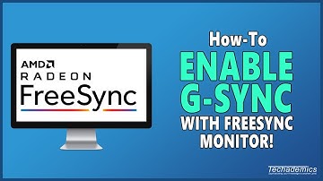 How To: Enable G Sync On Freesync Monitor