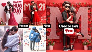 Create 3D AI Hug🫂Day Image Create 2024 I Happy Hug Day II Bing Image Creator Hug Day Tutorial Prompt screenshot 5