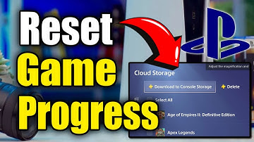 How to Reset your Games & Delete Progress on PS5 (Delete Game DATA)