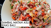 Resep Sambal Serai Bali Youtube