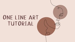 How to Draw One Line Art | iPad Procreate screenshot 1