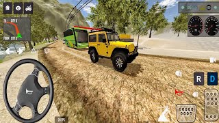 Offroad Pakai Mobil Jeep Di Jalur Extreme - IDBS Offroad Simulator 3D - Android Gameplay HD 1821 screenshot 5