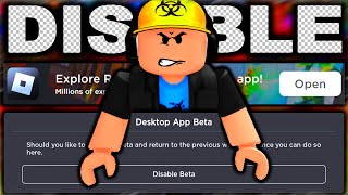Roblox added a dont show again button to the popup when closing roblox. :  r/roblox