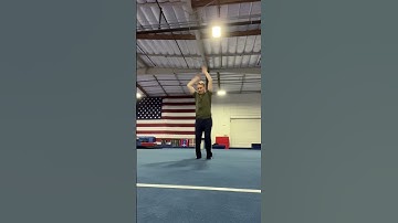 SLOW MOTION FRONT FLIP Front Flip Gymnastics Training Tricking Circus Fit Acrobatics Gym Motivation