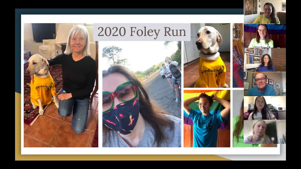 University of Arizona 2020 Foley Run virtual tribute