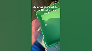 3D printing a duck for every 10 subscribers: day 2 #3d #3dprinterupgrade #3dprinter #smallbusiness