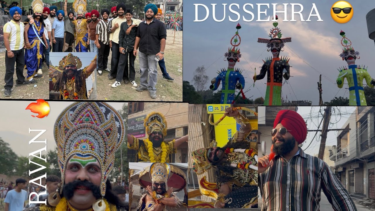 Happy Dussehra 🔥Ravan 😎Jalandhar 2025 🤍