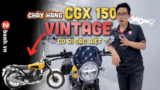 Soi Chi Tiết Honda Cgx 150 2026 Vintage Vừa Cập Bến Thị Trường Việt Giá Tuy Cao Nhưng Vẫn Cháy Hàng