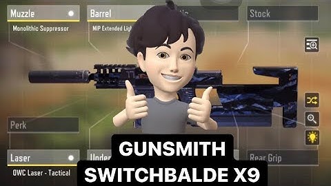 THE BEST GUNSMITH SWITCHBLADE X9 | SEASON 7