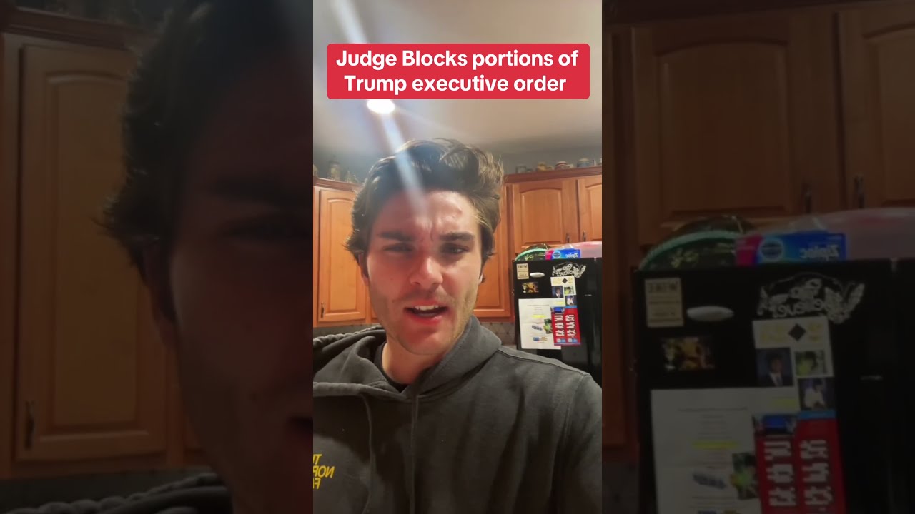 Judge Blocks Portions Of Trump Executive Order Vote News