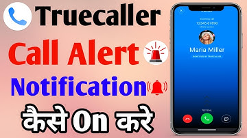 🔥Truecaller Call Alert Notification kaise On karen | Incoming Call Notification Enable Kaise Kare 💯