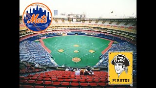 Fall Classic Baseball:  Test Game.  1986 Mets @ Pirates.  04/8/86