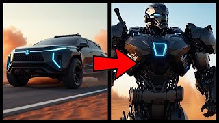 Transformers SUVs | SUVs turn into transformers