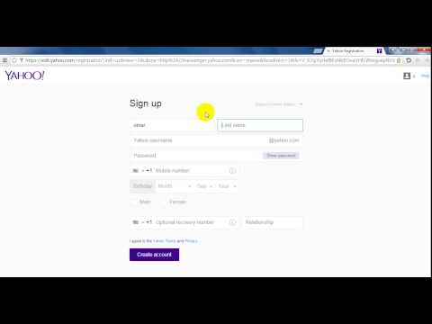 كيفية تحميل ياهو وعمل ايميل ياهو وفيس بوك