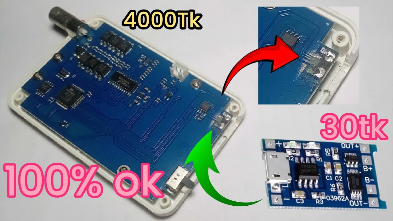 Broken Charging Port? I Fixed It with TP4056 – Now Charges 10X FASTER! 😱🔥
