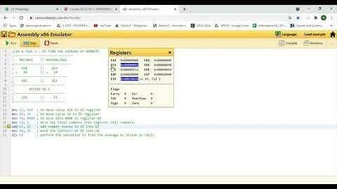 LAB A : TASK 2 || ASSEMBLY X86 EMULATOR