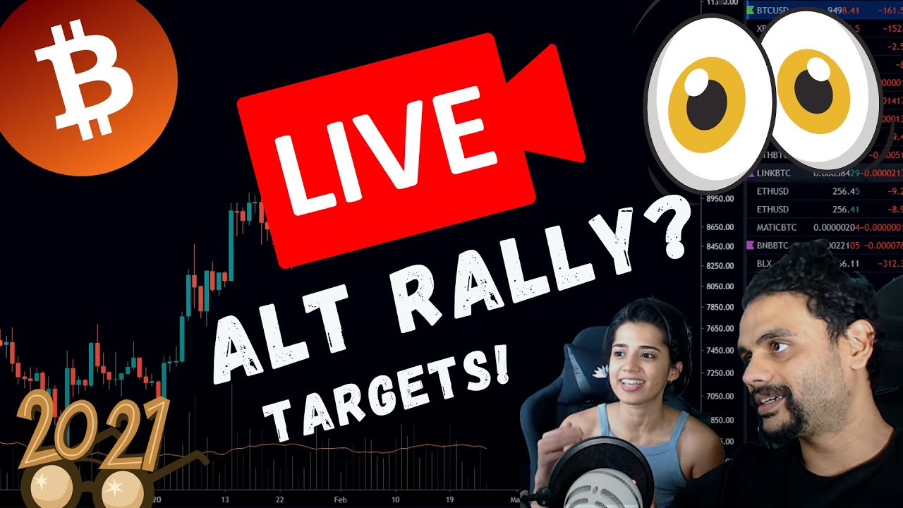 *LIVE CRYPTO TRADING* ALT SEASON? ETH | BTC | LINK | ADA ...