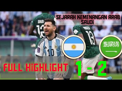 Argentina vs Arab Saudi 1-2 extended Highlight piala dunia Qatar 2022 || full Highlight Argentina