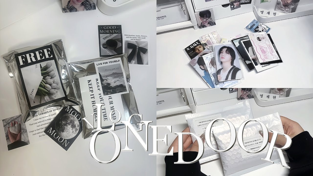 [원도어브이로그] 쫌쫌따리 영상 풉니다❤️‍🔥 | 덕질로그 • 포카포장 • 택배깡 • 반택깡 • 포장영상 • 원도어 • 보넥도 • 준등기깡 • 원더로그