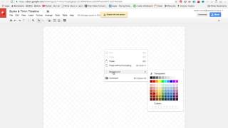 Creating a Shared Timeline in Google Drawing screenshot 3