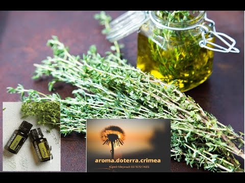 Эфирное маслом тимьяна и рецепты