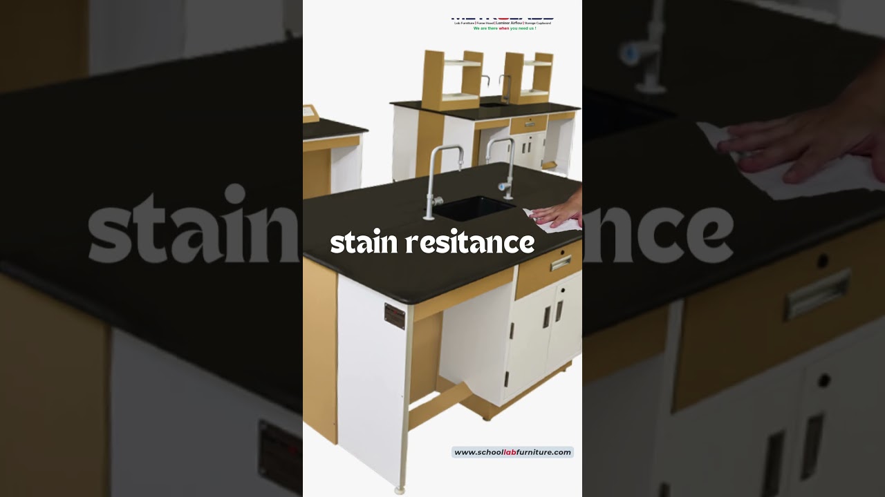 Metrolabs S25: School lab furniture | India | Design | Manufacture | Supply | Install