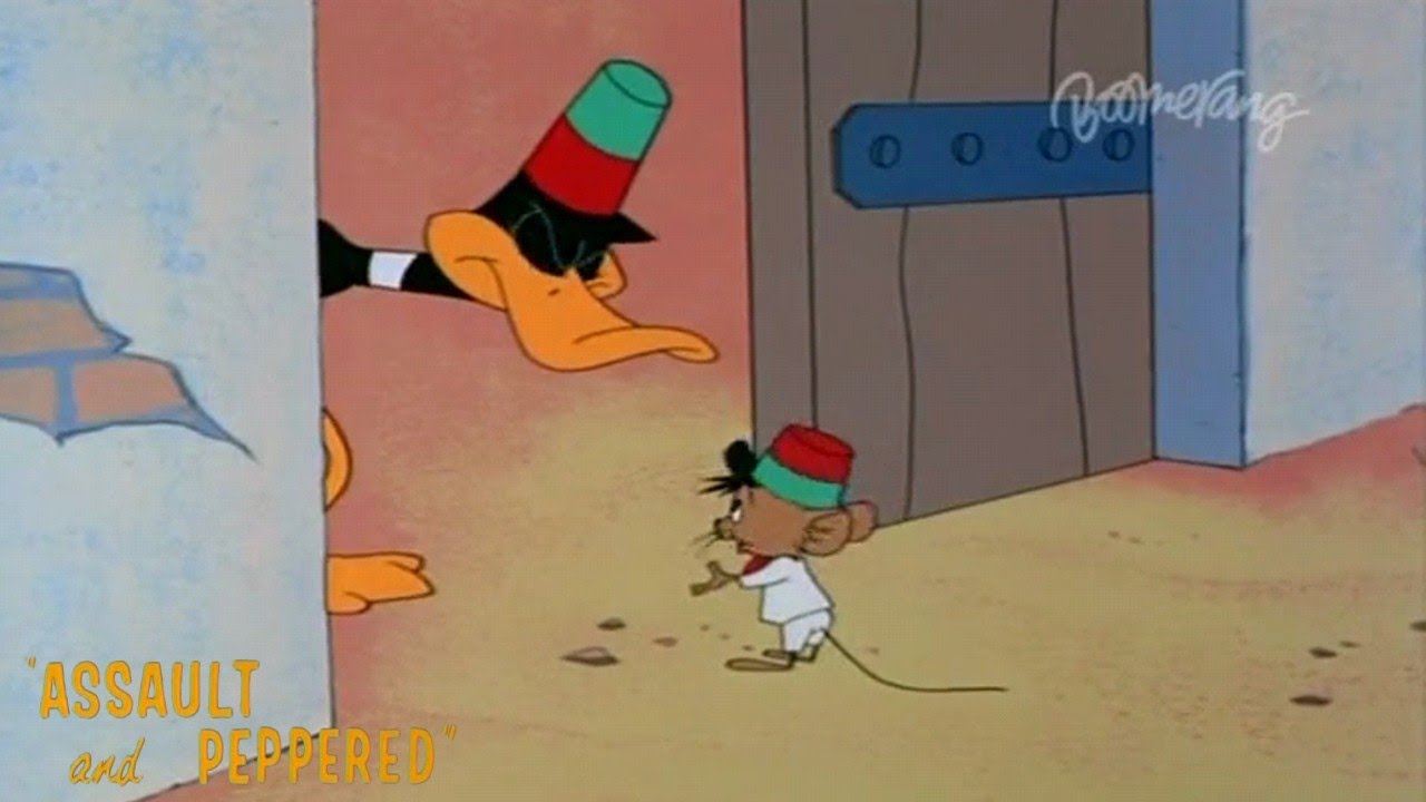 Assault and Peppered 1965 Merrie Melodies Daffy Duck and Speedy Gonzales Cartoon Short Film