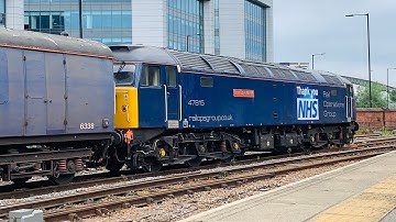 Rail Operations Group 47815 At Sheffield From Derby R.T.C.(Network Rail) To Gascoigne Wood Sidings