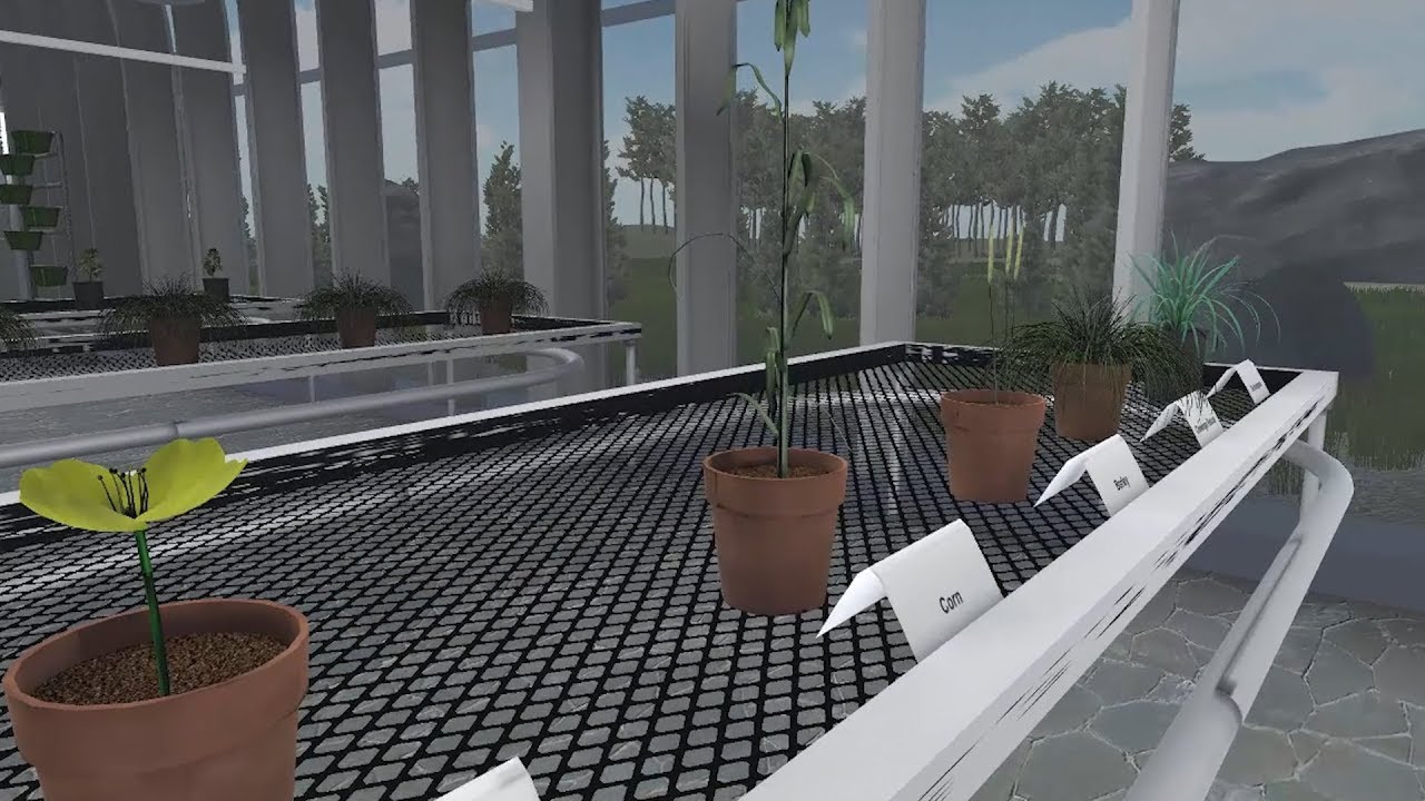 3D virtual greenhouse for Crop Science 200 | Oregon State Ecampus - YouTube