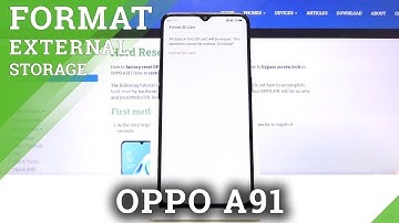 How to Format SD Card in OPPO A91 – Wipe Card Data