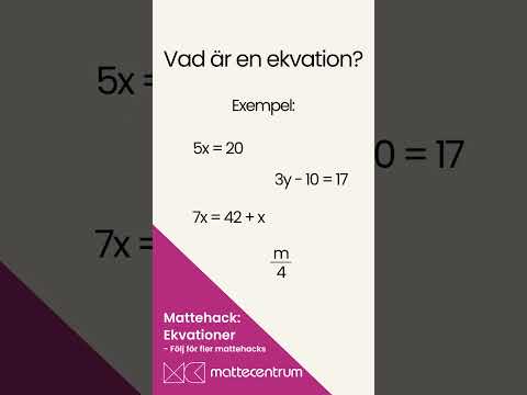 Video: Vad är en villkorlig ekvation i matematik?