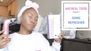 Unboxing and Reviewing Micheal Todd Beauty Sonic Refresher (Microdermabrasion at Home)