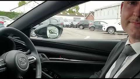 New Mazda 3 & CX-30 Reverse Tilt Wing mirror Function