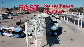 Route Changes Coming to Fayetteville Transit!