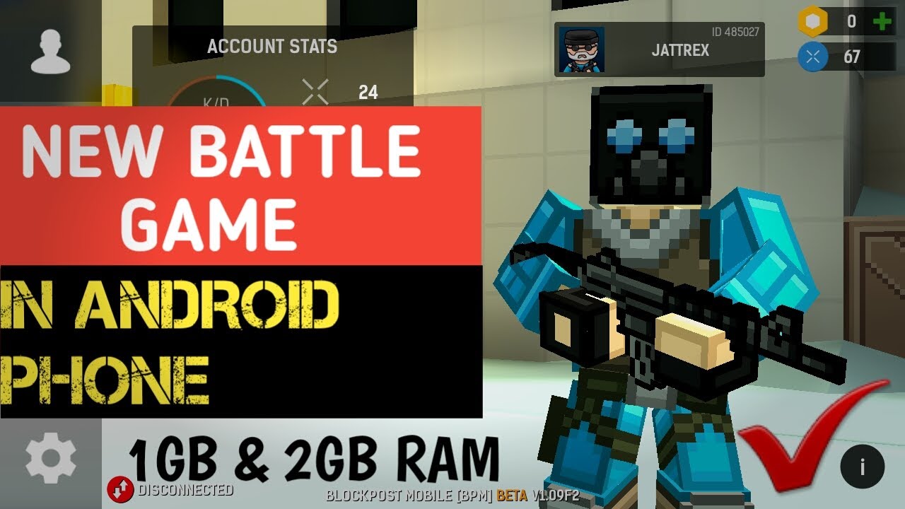Best battle game under 100mb |How to download battle royal games under 100mb |Blockpost mobile game