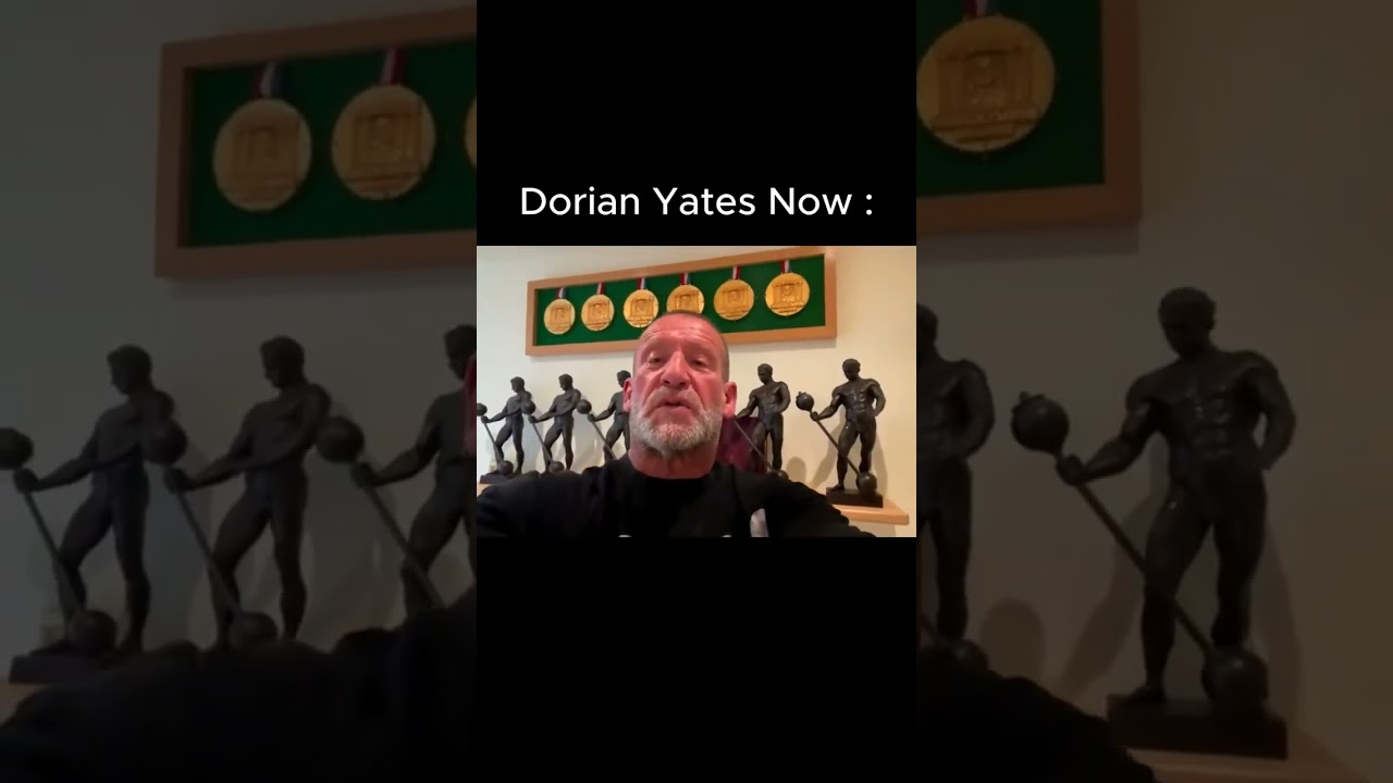 Dorain Yates 6X Mr Olympia then vs now 
