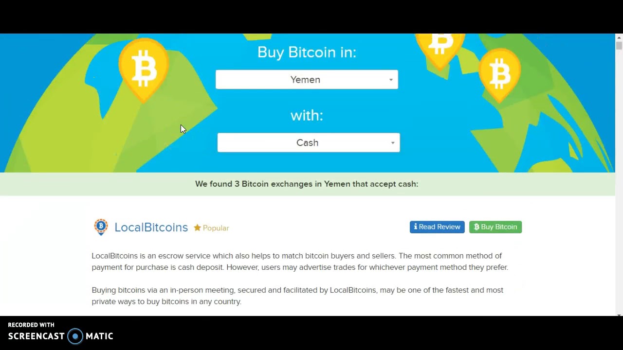 BUYING BITCOIN IN YEMEN!! YouTube