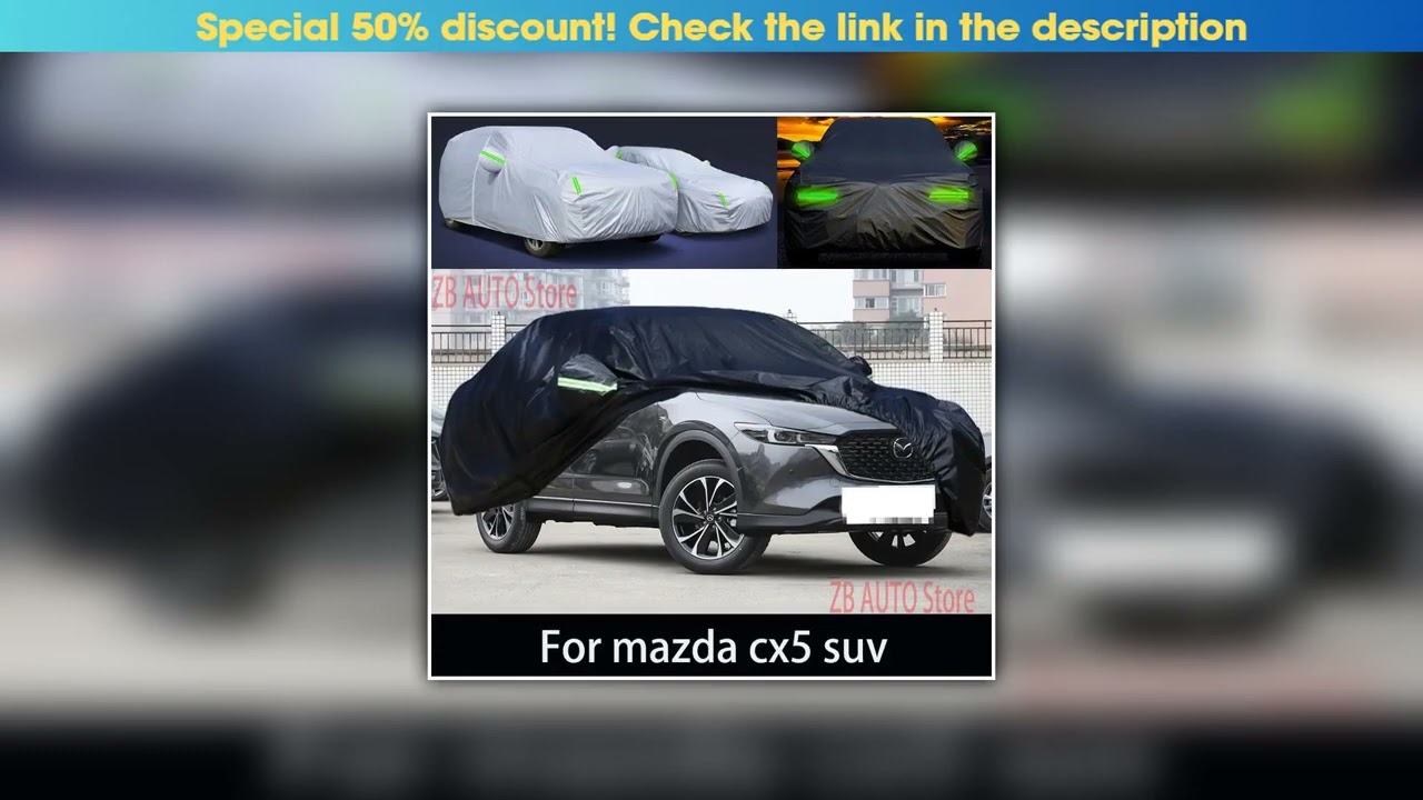 Must Buy For mazda cx5 suv Outdoor Protection Full Car Covers Snow Cover Sunshade Waterproof Dustpr