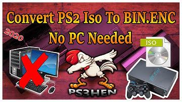 How To Convert PS2ISO To BIN.ENC No PC Needed PS3HEN *2020*
