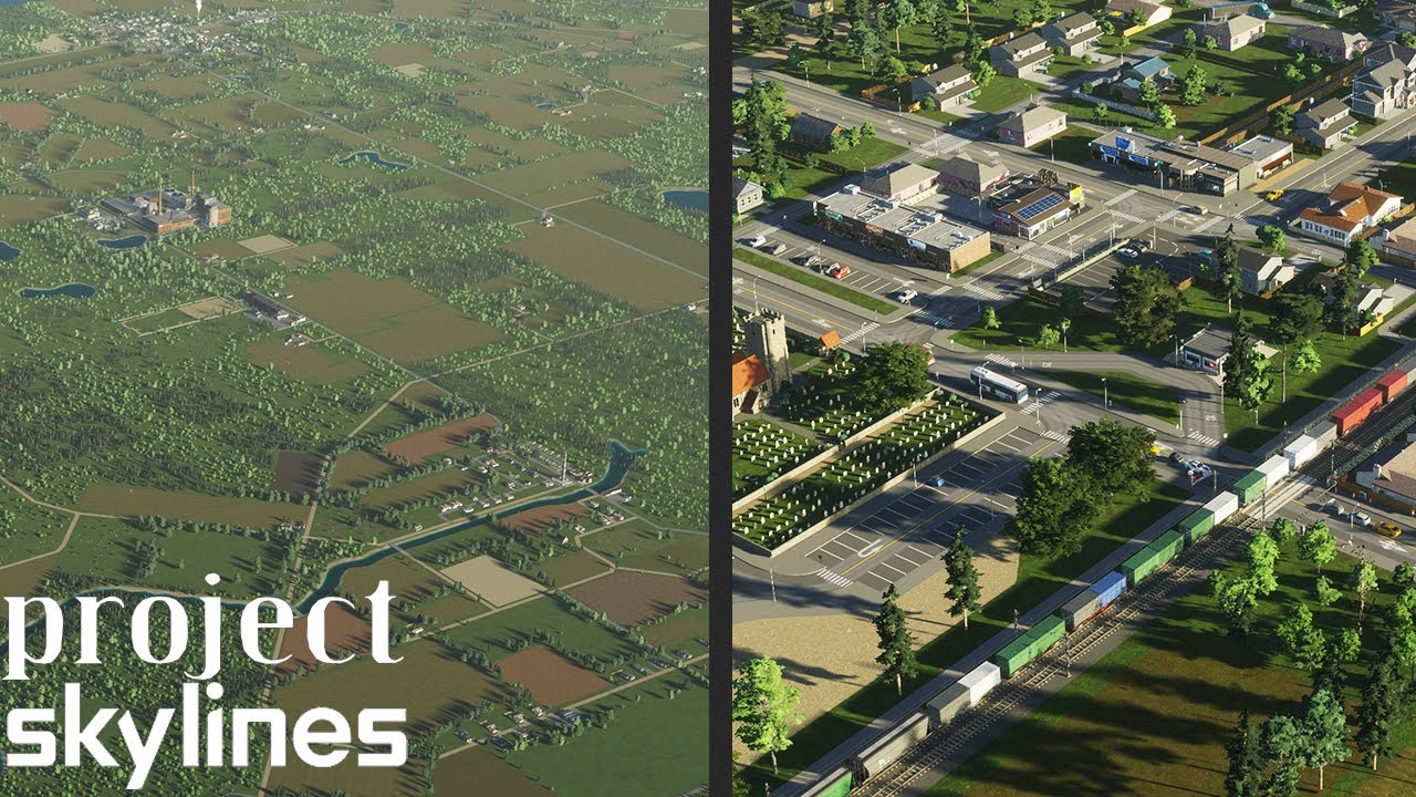 CITIES skylines　国外版 The Largest County Ever Made In Cities 2 | Project Skylines Ep.6
