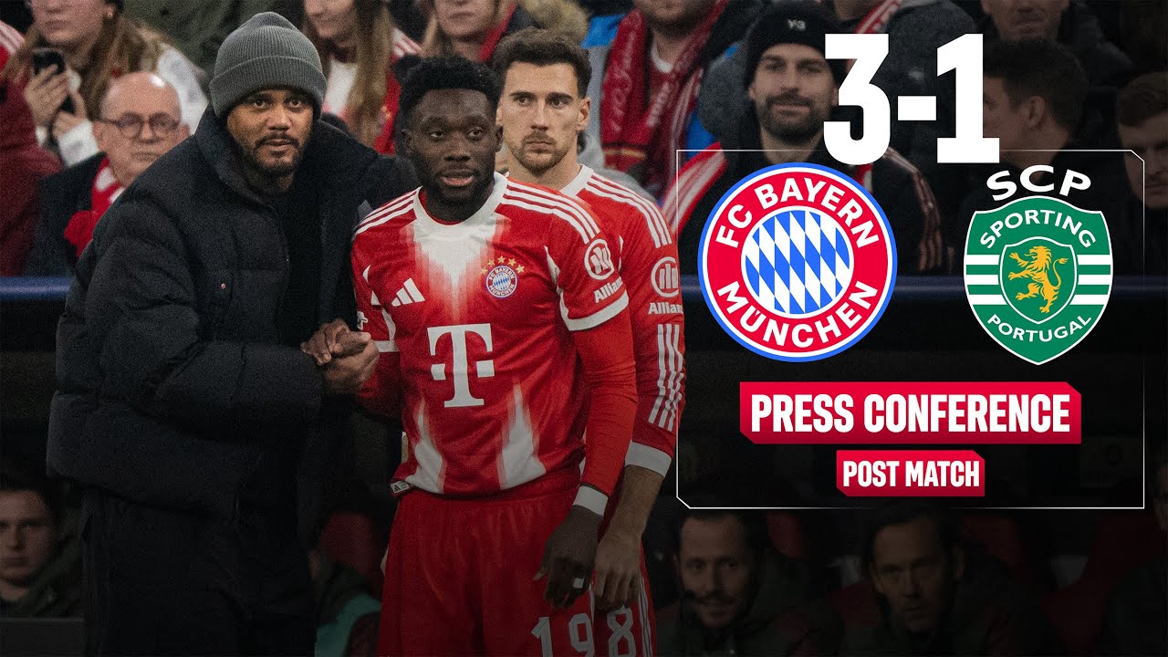 Pressetalk nach 3:1-Sieg gegen Sporting Lissabon | Champions League – 6. Spieltag