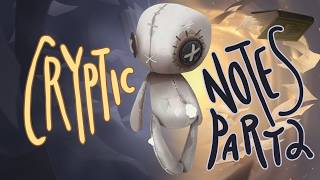 IdentityV Cryptic Notes - Tips - Part 2