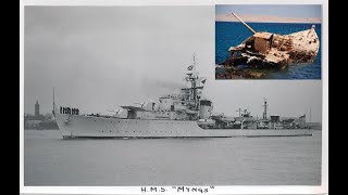 HMS Myngs – Sunk by F-4 Phantoms in Port