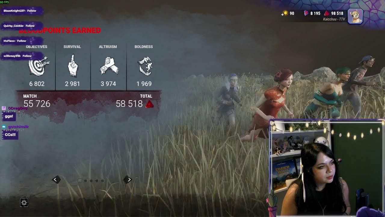 Hunting you in a Bow, Wasian Girly Plays DBD open Lobby and Chat