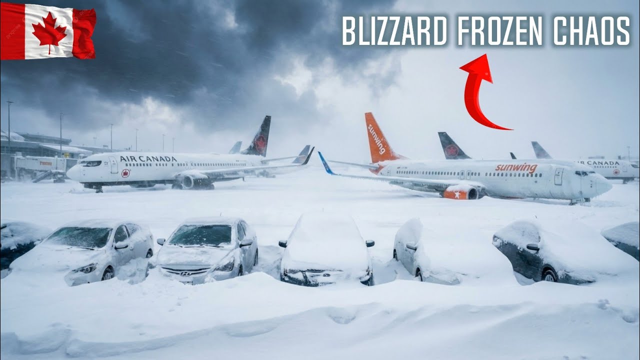 Massive Snowstorm Buries Cars in Toronto, Canada — Lake-Effect Snow ...