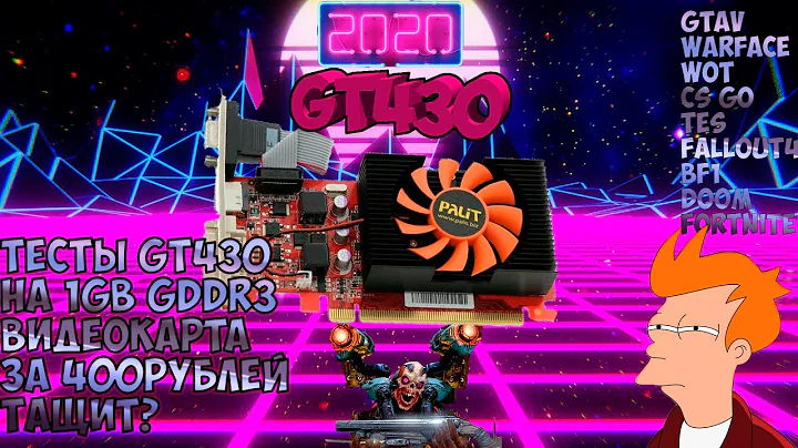 Placa de Vídeo GT430 em 2020: Análise de Desempenho em Jogos Populares