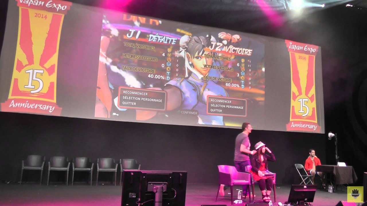 [Japan Expo 2014] Ultra Street Fighter IV Kayane & Marcus Show avec Daigo IKENO