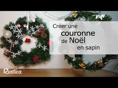 Réaliser une couronne végétale pour Noël