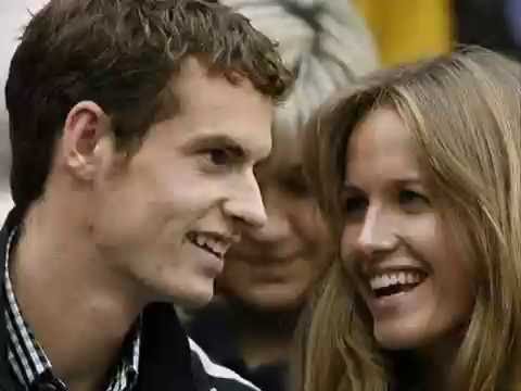 Andy Murray y Kim Sears(su novia)