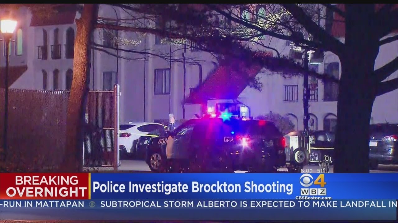 Police Investigating Overnight Shooting In Brockton - YouTube